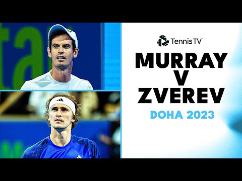 Andy Murray vs Alexander Zverev INCREDIBLE Match! | Doha 2023 Highlights