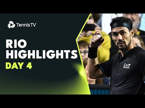 Alcaraz vs Fognini in Thriller; Cerundolo, Lajovic Feature | Rio 2023 Highlights Day 4