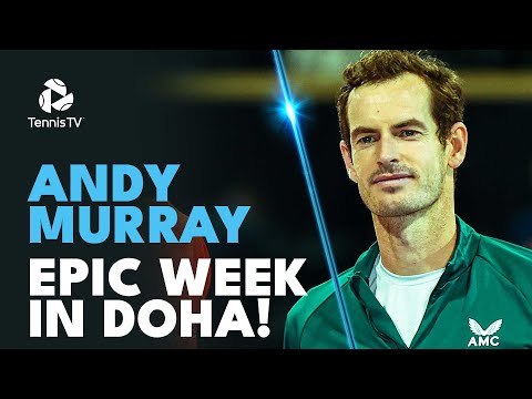 Andy Murray: Best Shots & Moments From EPIC Doha Run!