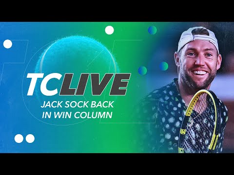 Jack Sock secures his 1st win of 2023 | Tennis Channel Live