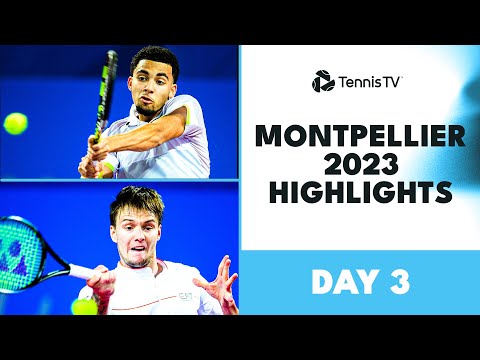 Fils Takes On Bautista Agut; Bublik Starts Title Defence | Montpellier 2023 Day 3 Highlights