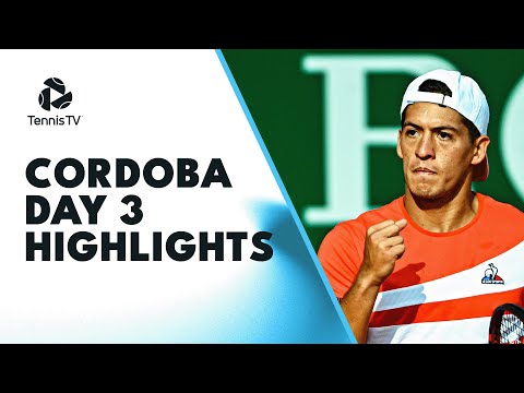 Baez, Cecchinato & Sousa In Action | Cordoba 2023 Day 3 Highlights