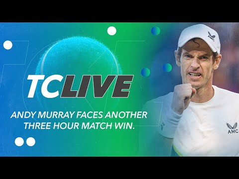 Andy Murray Reaches Another Three Hour Long Match | Tennis Channel Live