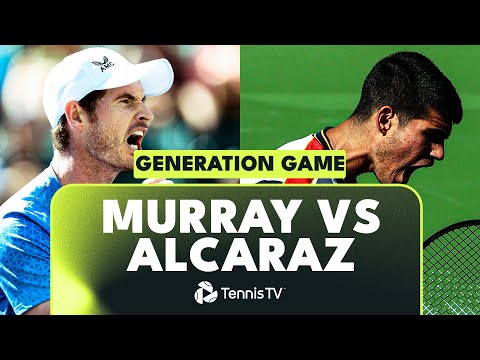 GENERATION GAME: Carlos Alcaraz vs Andy Murray | Round 2 Indian Wells 2021 Highlights