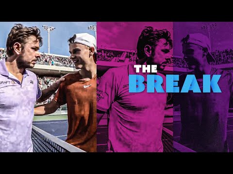 Stan Wawrinka and Holger Rune exchange words at the net | The Break