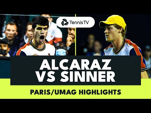 Carlos Alcaraz vs Jannik Sinner: Highlights From First Two ATP Tour Meetings