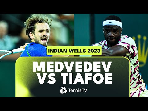 DRAMATIC Daniil Medvedev vs Frances Tiafoe Highlights | Indian Wells 2023