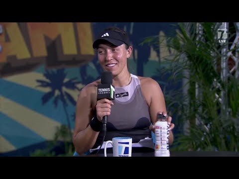 Jessica Pegula: 2023 Miami Third Round Win Interview