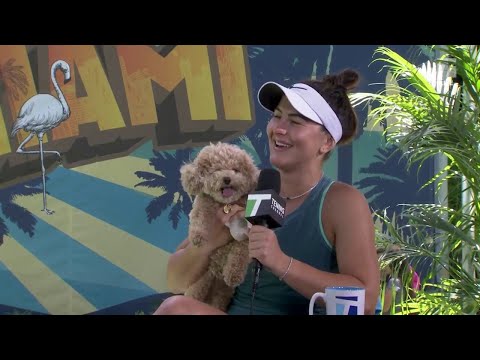 Bianca Andreescu: 2023 Miami Third Round Win Interview