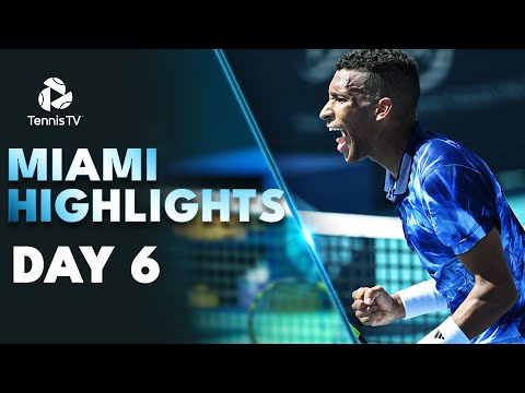 Tsitsipas Starts His Tournament; Auger-Aliassime & Hurkacz Feature | Miami 2023 Highlights Day 6