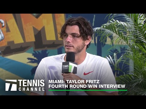 Taylor Fritz: 2023 Miami Open Fourth Round Win Interview