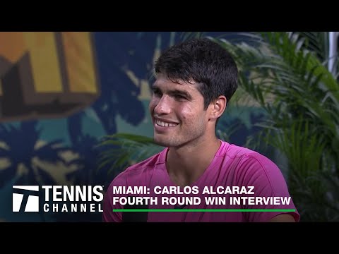 Carlos Alcaraz: 2023 Miami Open Fourth Round Win Interview