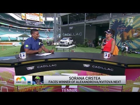 Sorana Cirstea: 2023 Miami Quarterfinal Win Interview