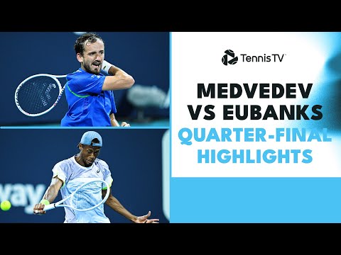 Daniil Medvedev Faces In-Form Qualifier Chris Eubanks In The Quarters! | Miami 2023