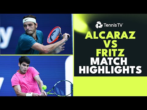 Carlos Alcaraz & Taylor Fritz Meet For The First Time | Miami 2023 Highlights