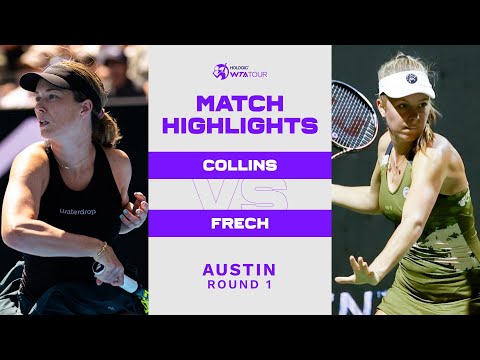 Danielle Collins vs. Magdalena Frech | 2023 Austin Round 1| WTA Match Highlights