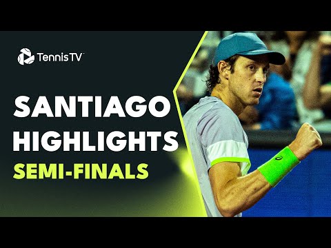 Baez Battles Etcheverry; Jarry Faces Munar | Santiago 2023 Semi-Final Highlights