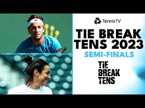 Tsitsipas/Sakkari vs Swiatek/Hurkacz; Ruud & Jabeur Play | Tie Break Tens 2023 Semi-Final Highlights