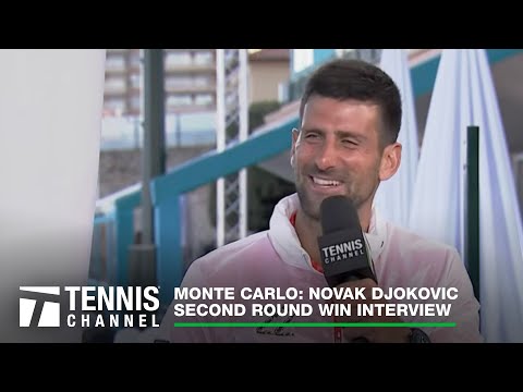 Novak Djokovic Discusses Playing New Opponent For First Time | 2023 Monte Carlo Second Round