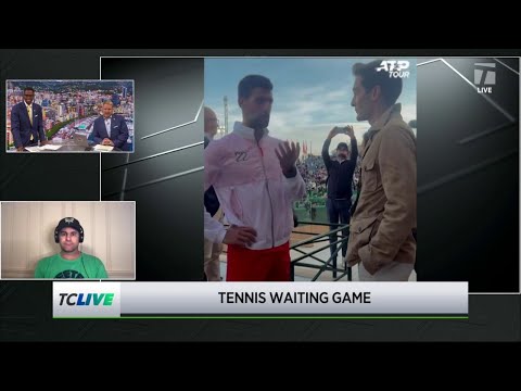 Novak Djokovic Meets F1 Star George Russell  | Tennis Channel Live