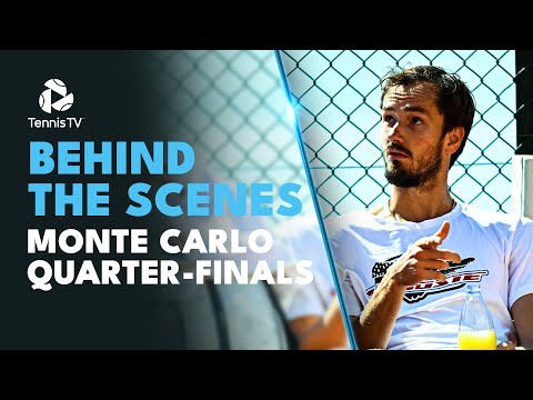 Medvedev's Pre-Match Routine; Sinner's Practice & More | Behind The Scenes At Monte Carlo