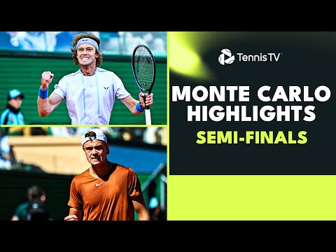 Rune Battles Sinner & Rublev Takes on Fritz | Monte Carlo 2023 Highlights Semi-Finals