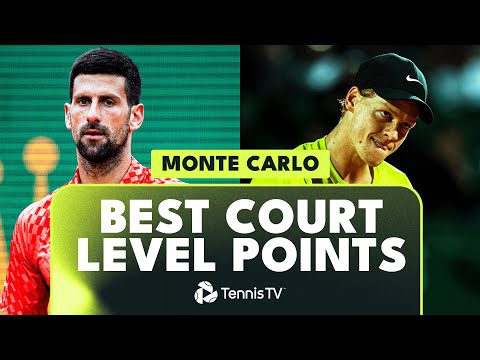 Best Court Level Shots & Rallies | Monte Carlo 2023