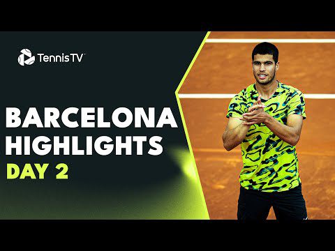 Alcaraz Returns; Ruud Faces Shelton, Tiafoe & Lopez Feature | Barcelona 2023 Day 2 Highlights