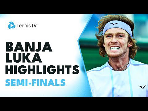 Kecmanovic & Lajovic Clash; Rublev Faces Molcan | Banja Luka 2023 Semi-Final Highlights