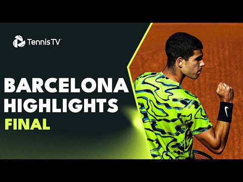 Carlos Alcaraz vs Stefanos Tsitsipas | Barcelona 2023 Final Highlights