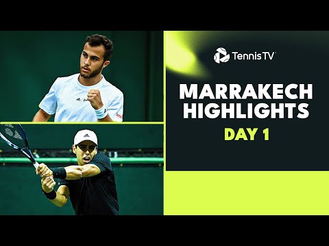 Gaston Takes On Struff; Popyrin & Munar Also In Action | Marrakech 2023 Day 1 Highlights