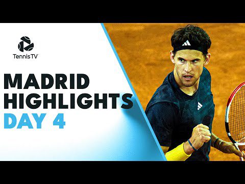 Tsitsipas vs Thiem Thriller, Medvedev, Fritz & Tiafoe Feature | Madrid 2023 Highlights Day 4