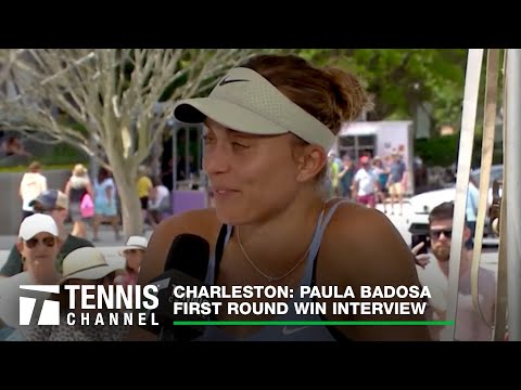 Paula Badosa: 2023 Charleston First Round Win Interview