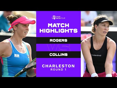 Shelby Rogers vs. Danielle Collins | 2023 Charleston Round 1 | WTA Match Highlights