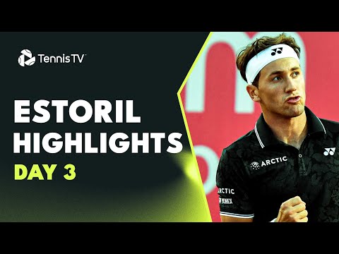 Ruud Takes On Sousa; Davidovich Fokina, Baez Feature | Estoril Open 2023 Highlights Day 3