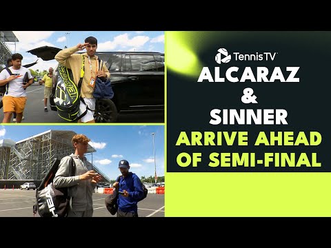 Carlos Alcaraz & Jannik Sinner Behind-The-Scenes Ahead Of Their Semi-Final Clash | Miami 2023