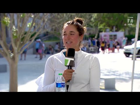 Caroline Dolehide | 2023 Charleston Second Round Win Interview