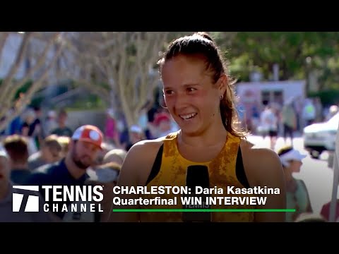 Daria Kasatkina Looks Ahead to Semifinal Matchup with Jabeur | 2023 Charleston Win Interview