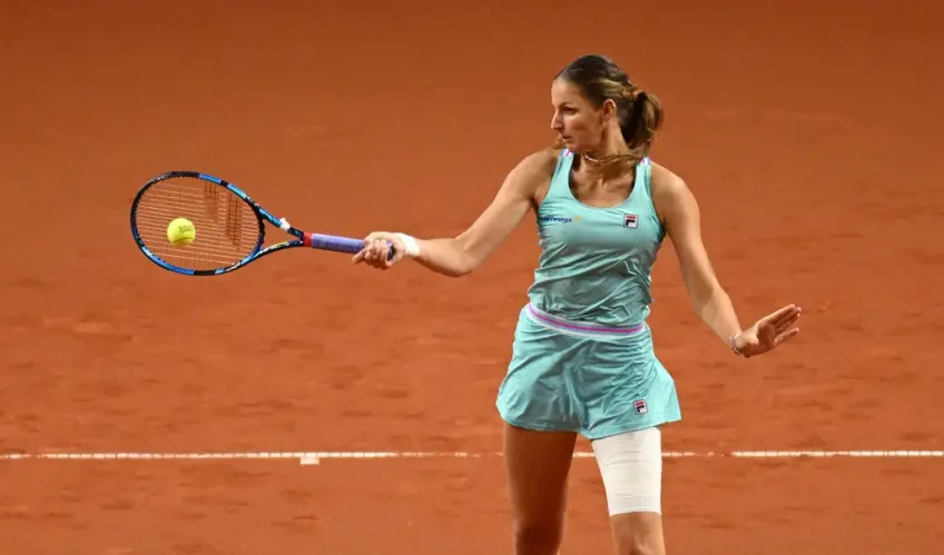 Karolina Pliskova out of Madrid due to injury sustained versus Iga Swiatek