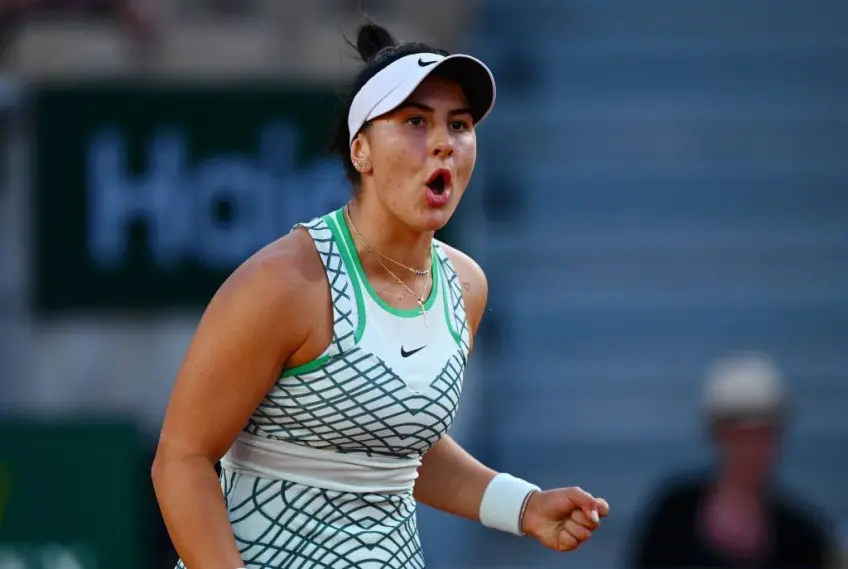 French Open: Bianca Andreescu ousts former SF Victoria Azarenka in thriller opener!