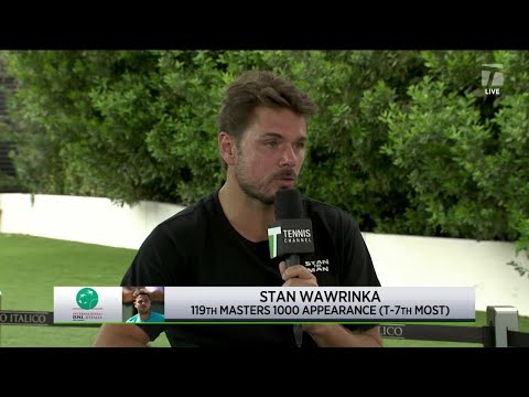 Stan Wawrinka talks about his rise in the rankings | 2023 Rome First Round