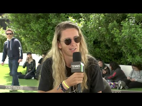 Victoria Azarenka talks Madrid Doubles Final, and Life with Leo | 2023 Rome Second Round