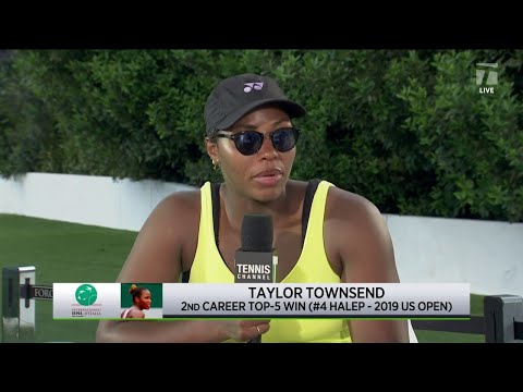 Taylor Townsend excited after the biggest win of her career | 2023 Rome Second Round