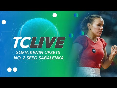 Sofia Kenin upsets No. 2 seed Sabalenka | Tennis Channel Live