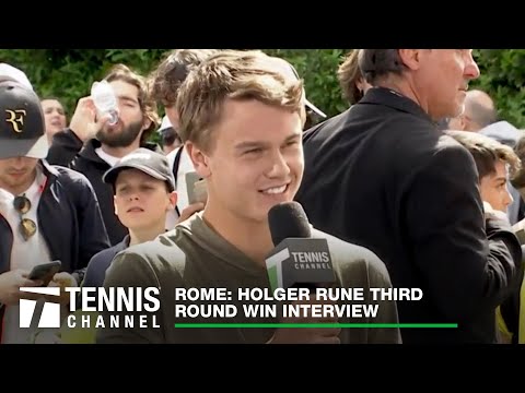 Holger Rune Excited To Be Part Of New Big Three | 2023 Rome Third Round