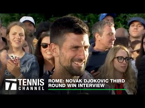 Novak Djokovic Talks Potential Alcaraz Meeting & Private Monte Carlo Party | 2023 Rome Third Round