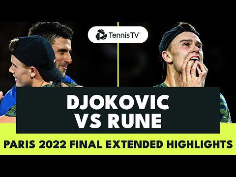 Novak Djokovic vs Holger Rune EPIC Title Decider | Paris 2022 Final Extended Highlights