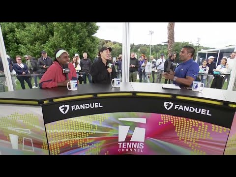 Coco Gauff/Jessica Pegula discuss their win, and team bonding in escape rooms | 2023 Rome Semifinal