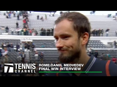 Daniil Medvedev talks his first clay court title | 2023 Rome Final