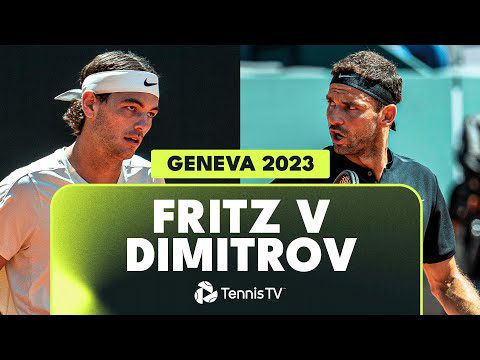 EPIC Grigor Dimitrov vs Taylor Fritz Semi-Final | Geneva 2023 Highlights